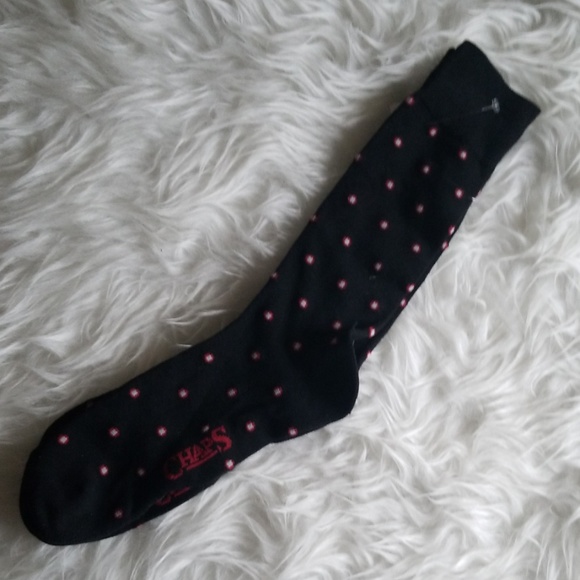 Chaps Black Dress Socks - Picture 1 of 1